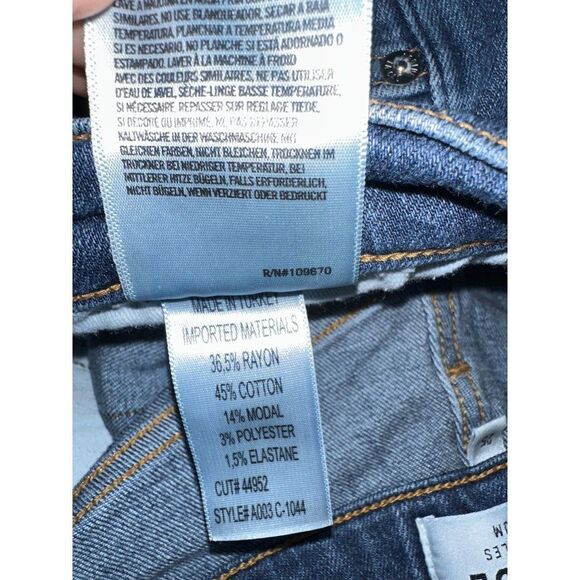 AGOLDE Sophie High Rise Skinny in Nerve Size 25 - Picture 9 of 10